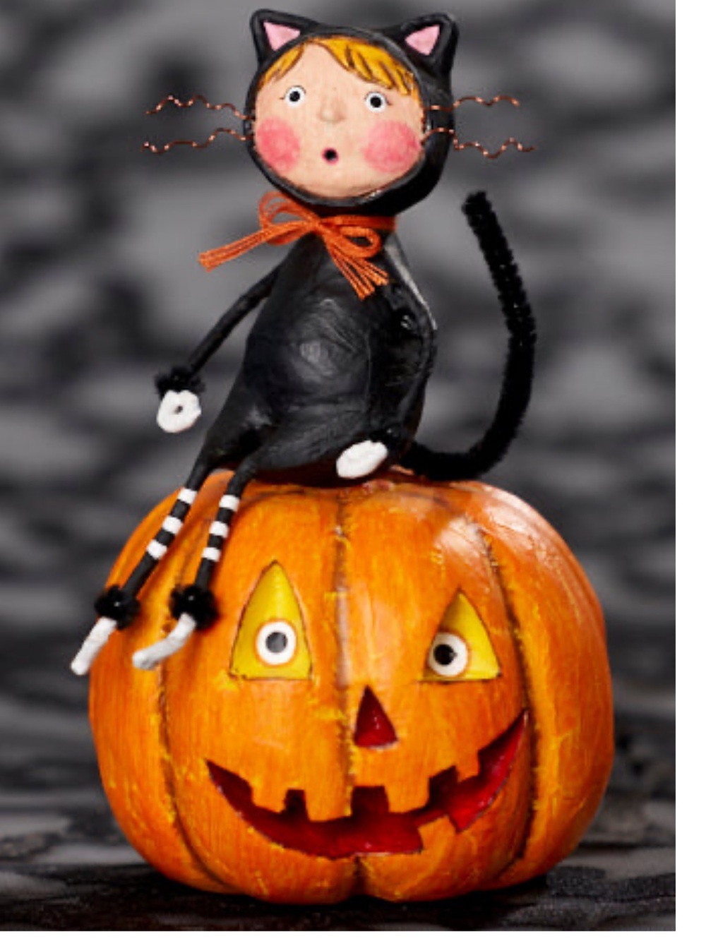 Lori Mitchell Cat & Jack Figurine